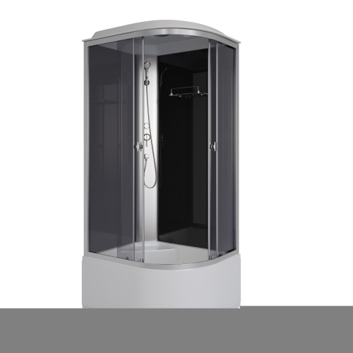 Душевая кабина Niagara Eco E100/80/40L/TN 100х80 асимметричная с крышей ориентация левая - фото 2